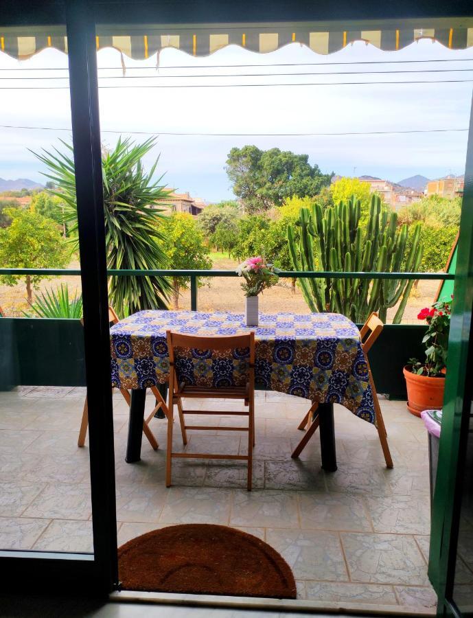 Ferienwohnung Casa Dei Fiori Con La Vista A Taormina Schiso Exterior foto