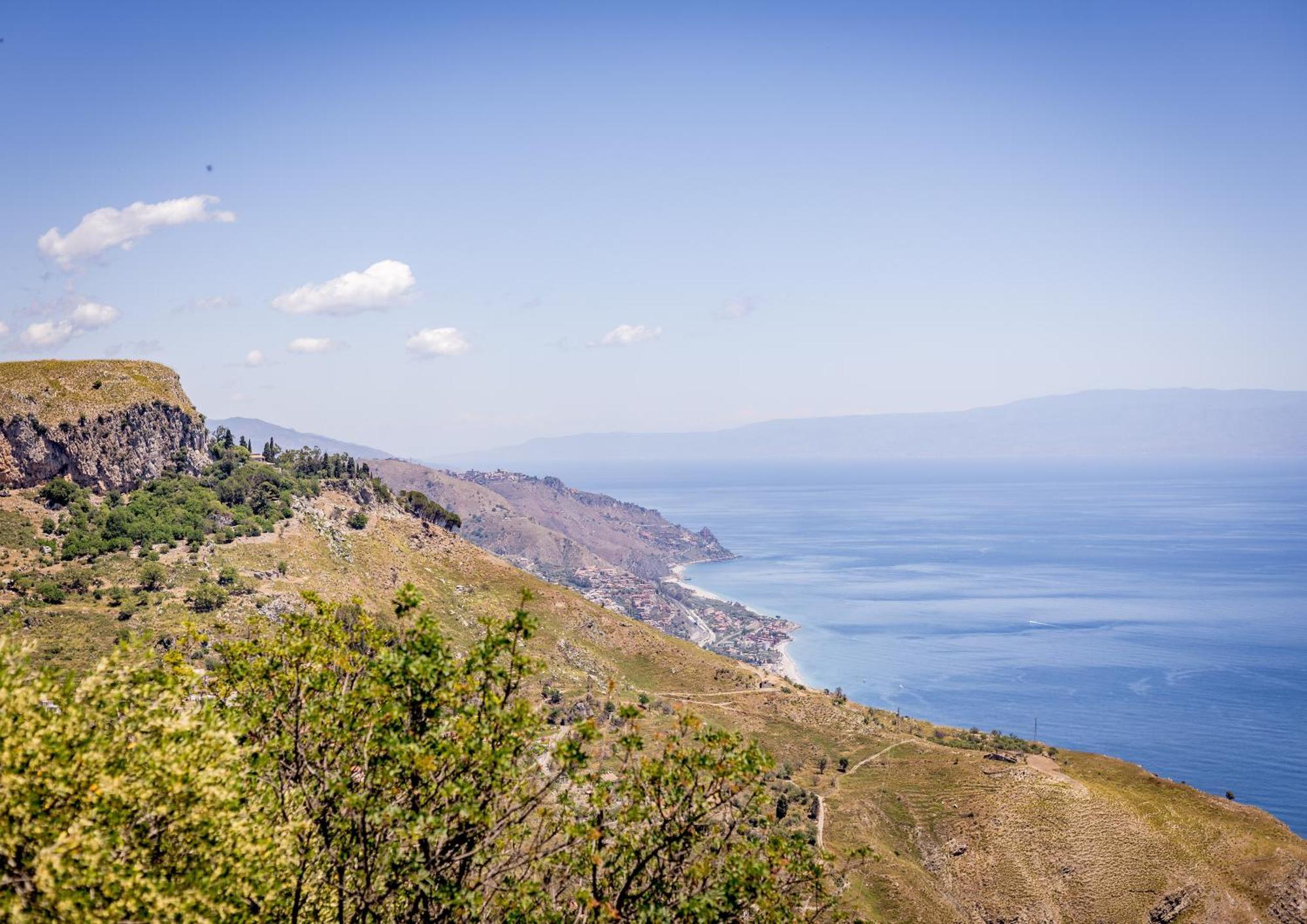 Ferienwohnung Casa Dei Fiori Con La Vista A Taormina Schiso Exterior foto